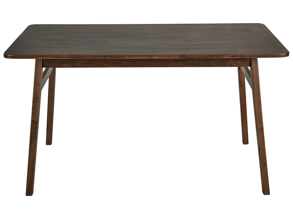 Tovaglia Festiva Tavolo da pranzo legno cupo 140 x 85 cm VENTERA