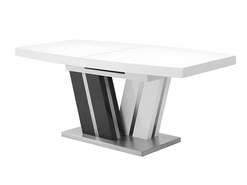 Vassoio Portatile Tavolo da pranzo allungabile NOAMI - 6-8 posti- MDF laccato