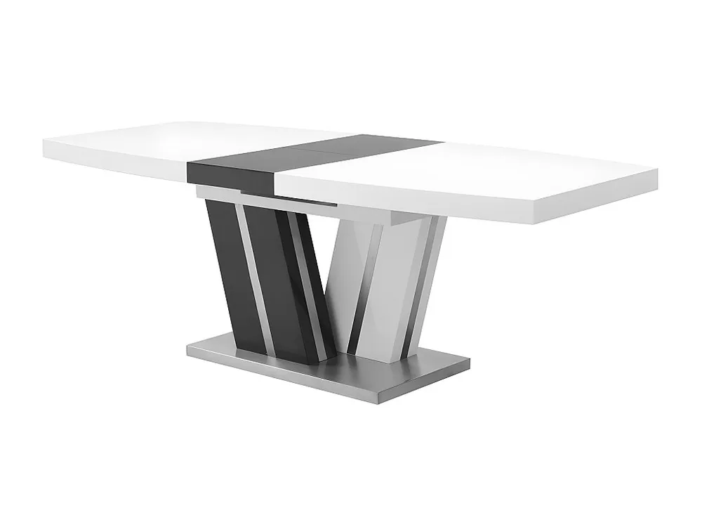 Vassoio Portatile Tavolo da pranzo allungabile NOAMI - 6-8 posti- MDF laccato