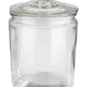 Barattolo APS -CLASSIC- Ø 14 cm altezza: 215 cm vetro polietilene 2 litri compreso coperchio vetro 82251