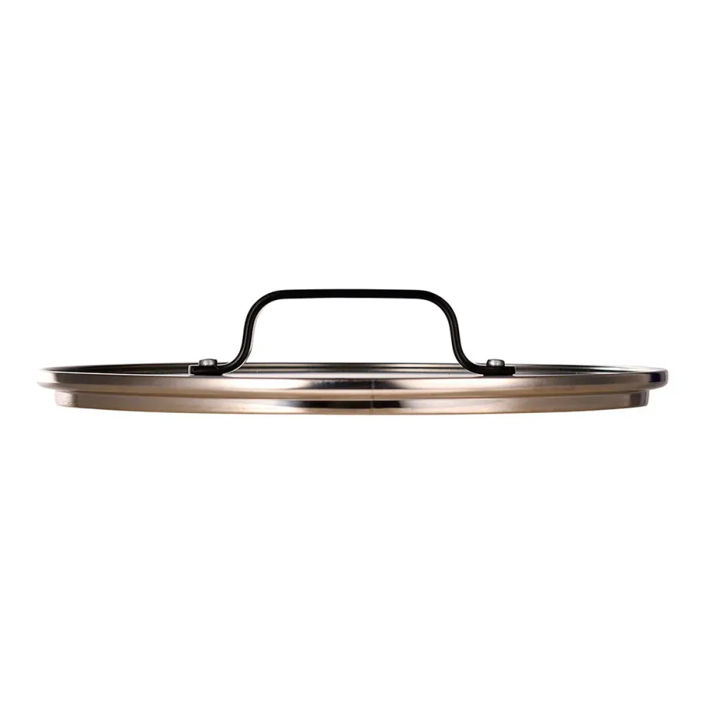 Casseruola con coperchio San Ignacio denia experto Nero Rosso Ø 24 cm