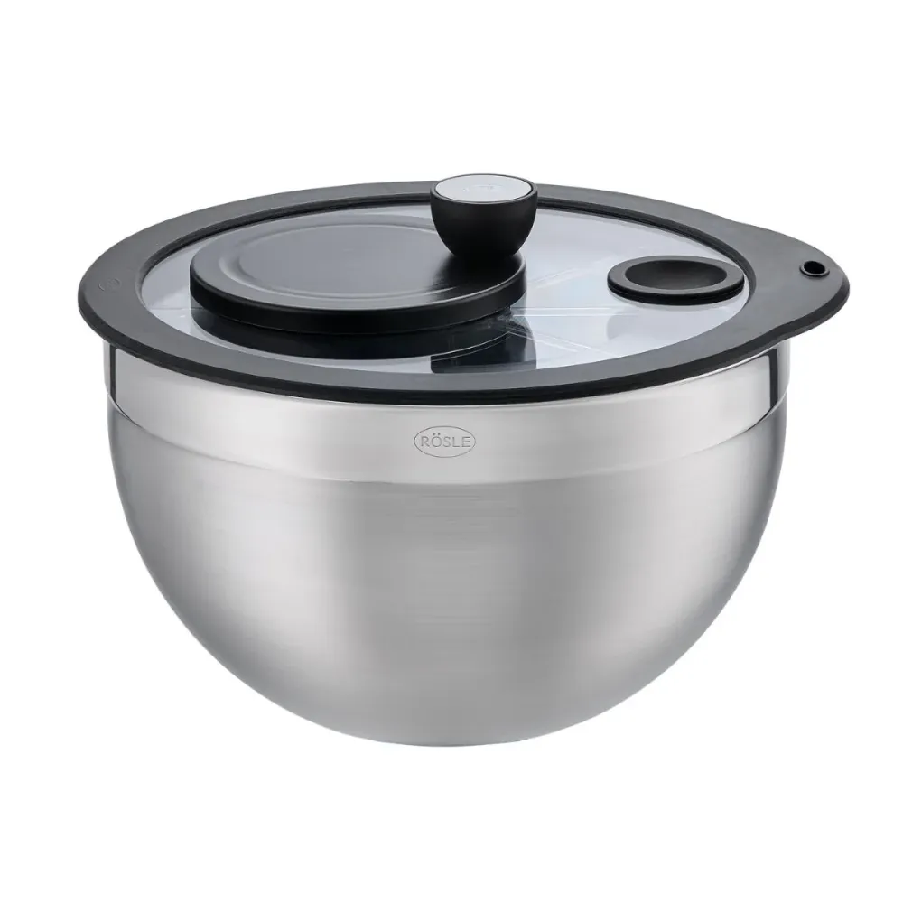 Centrifuga acciaio inox con coperchio vetro Rösle