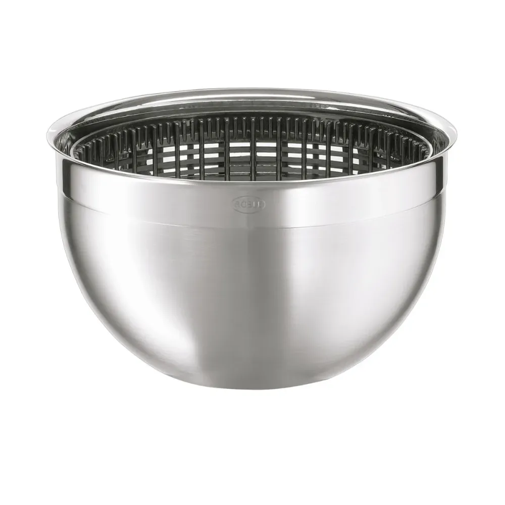 Centrifuga acciaio inox con coperchio vetro Rösle