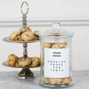 Barattolo dei biscotti "Grazie insegnante per così tanto"