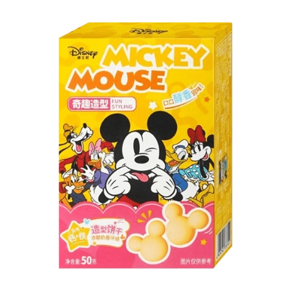 Binqi & Disney Biscotti forma di Topolino al gusto di latte
