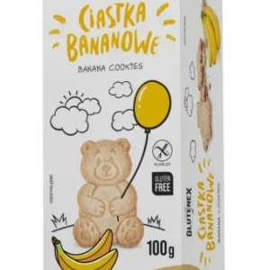 Biscotti alla banana senza glutine 100 g - GLUTENEX