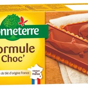 Biscotti al cioccolato con ripieno al latte, Bio, 125 g - Bonneterra