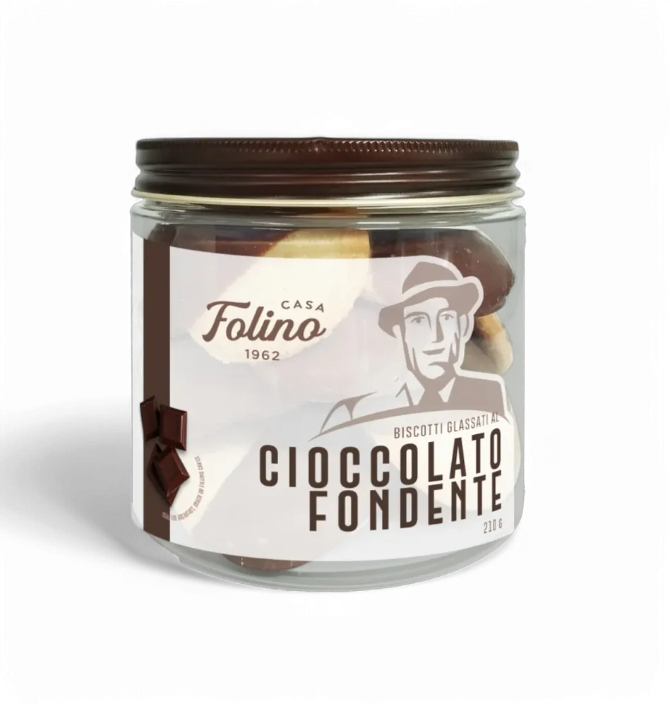 Biscotti al cioccolato fondente 210gr