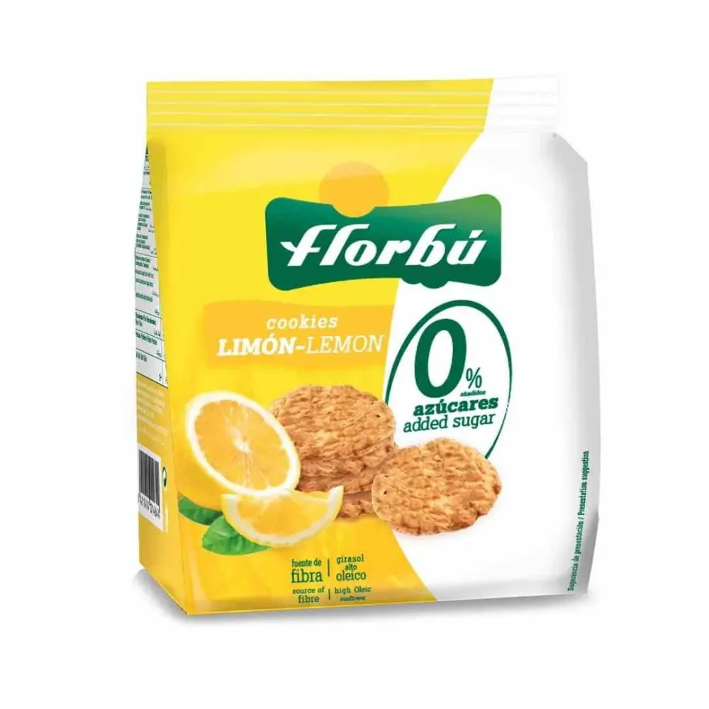 Biscotti al limone senza zuccheri aggiunti 130g