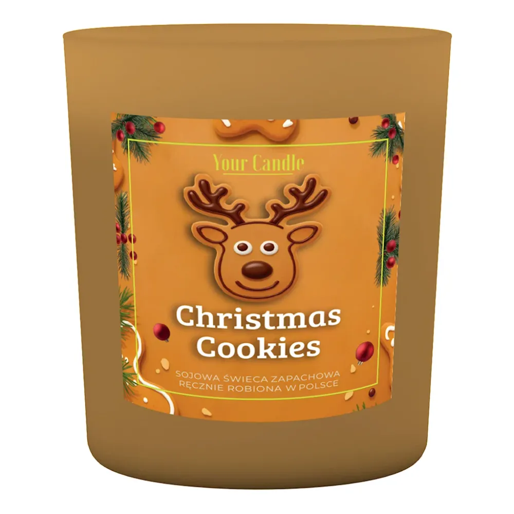 BISCOTTI DI NATALE Candela di Cera di Soia 180 ml - IHRE KERZE (PRODOTTO STAGIONALE)