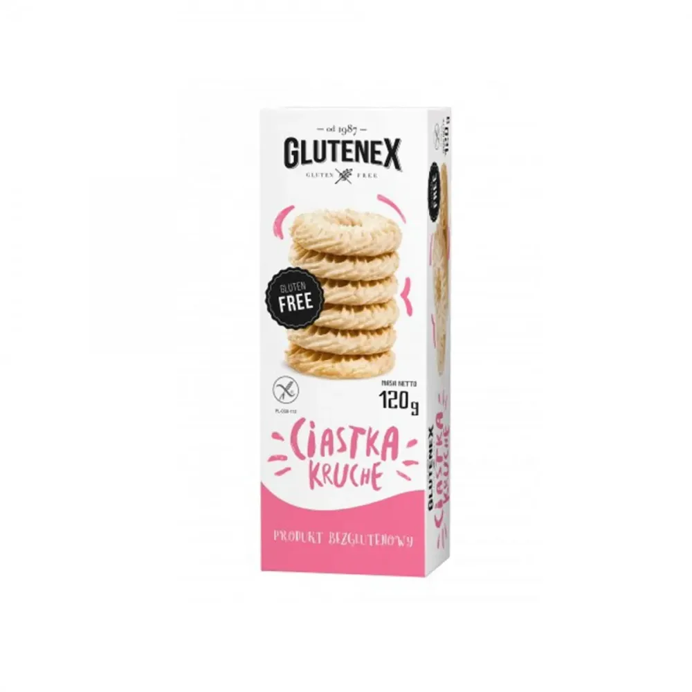 Biscotti sablé senza glutine 120 g GLUTENEX