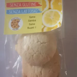 Biscotti senza glutine al limone 35g ( 3 biscotti ) con farina di riso