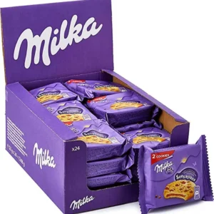 Milka 24x Milka Cookie Sensations 52 Gr Biscotti X Large Cookies Con Cioccolato Confezione 24 Pz