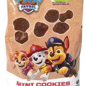 Mini-biscotti al cacao per bambini della Patrouille Psi BIO 100 g
