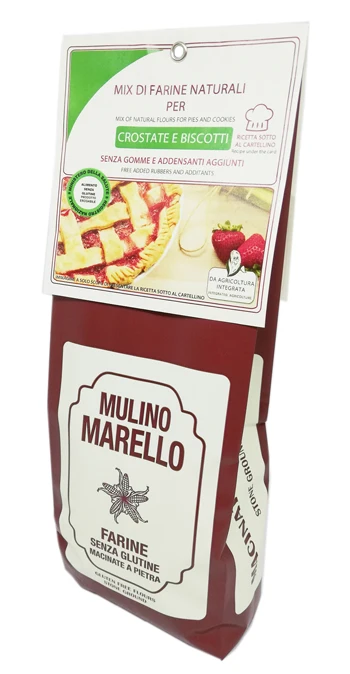 MIX DI FARINE NATURALI PER CROSTATE E BISCOTTI 500 G
