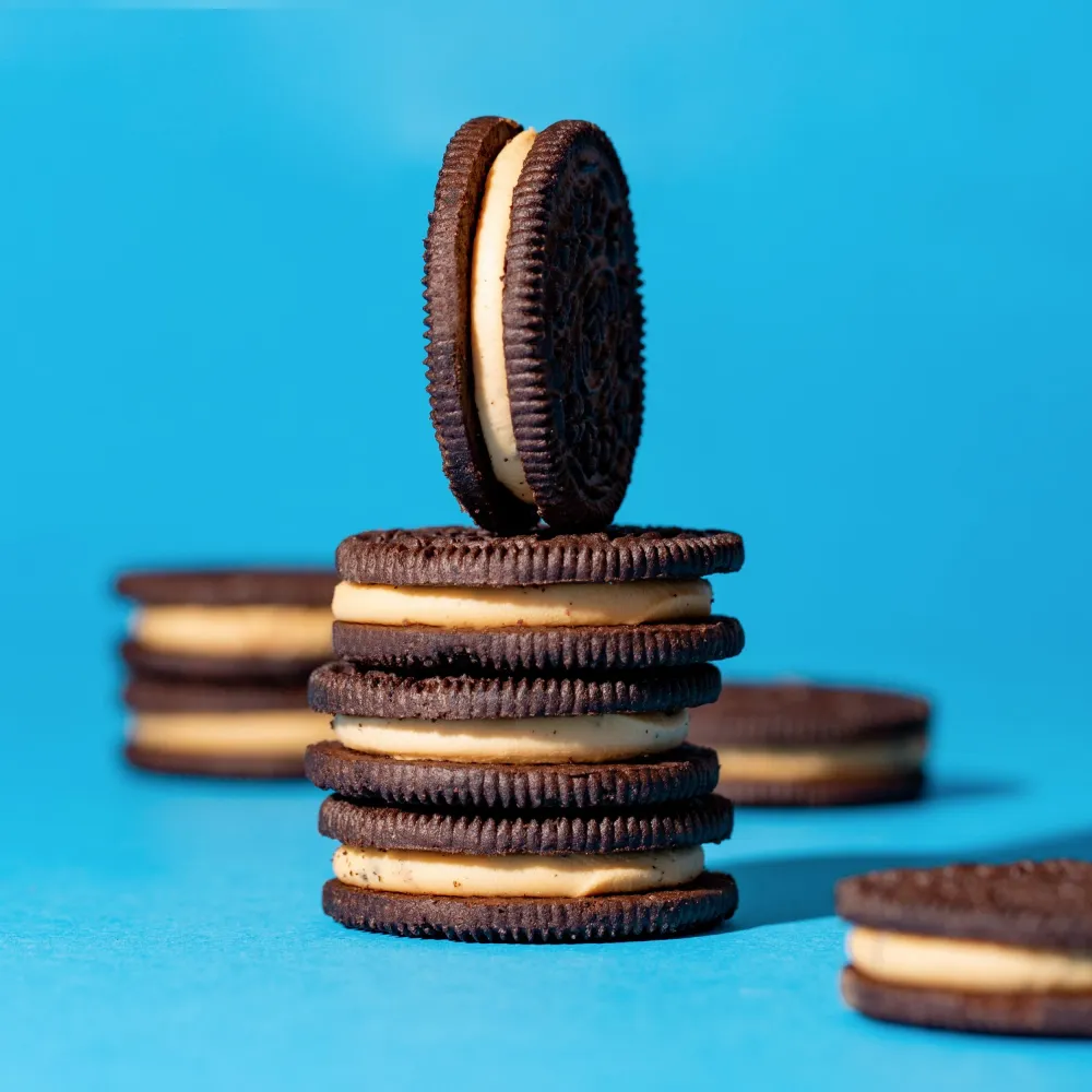 Oreo Java Chip Flavor Coffee Creme, biscotti con crema al caffè e gocce di cioccolato da 482g
