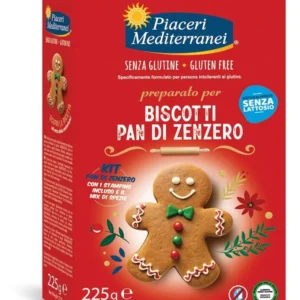 Piaceri Medit Preparato Biscotti Pan Di Zenzero 225 G