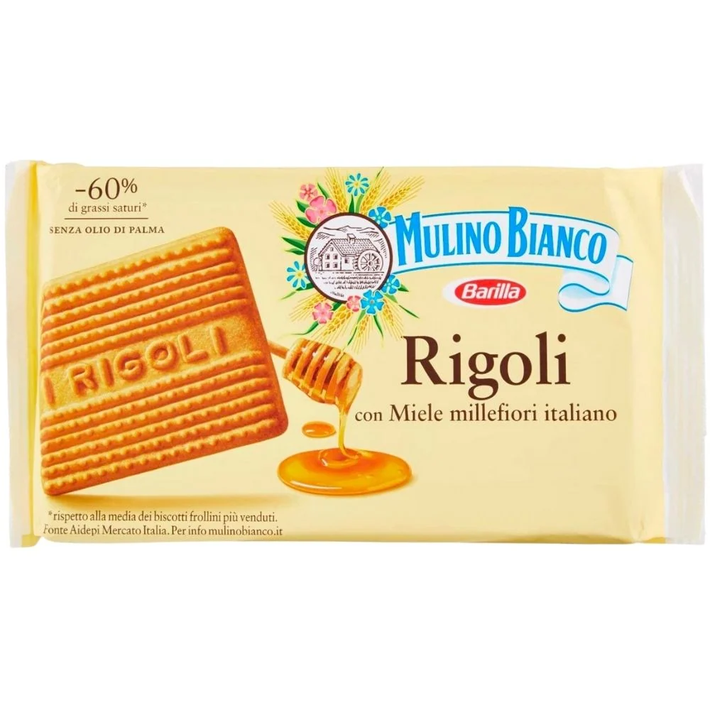Rigoli Mulino Bianco, biscotti con latte e miele da 800g