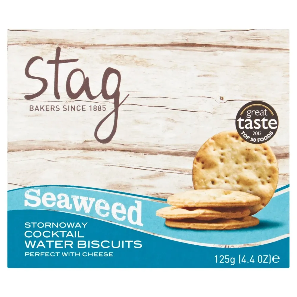 Stag Bakeries Cocktail Biscotti all'acqua alle alghe 125g