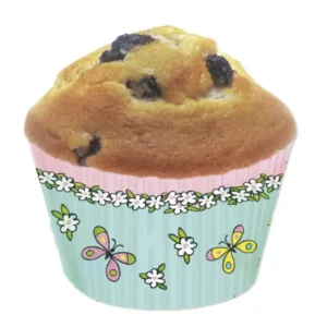 Stampi per muffin unicorno, farfalle, 40 pezzi.
