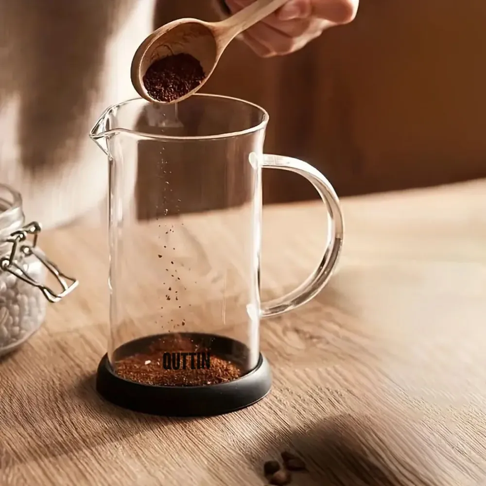 Caraffa con Filtro per Infusioni Quttin Vetro Borosilicato 800 ml 16 x 11 x 18 cm (8 Unità)