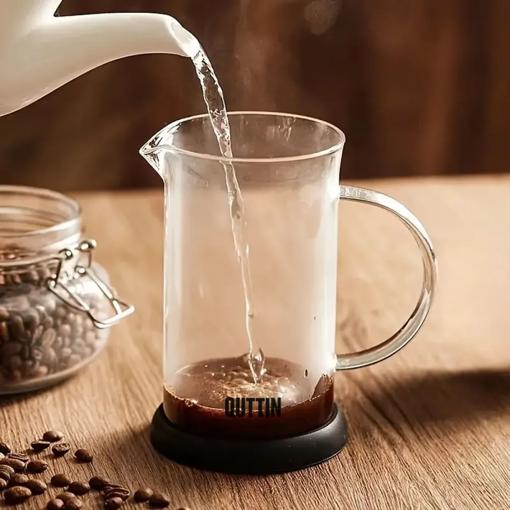 Caraffa con Filtro per Infusioni Quttin Vetro Borosilicato 800 ml 16 x 11 x 18 cm (8 Unità)
