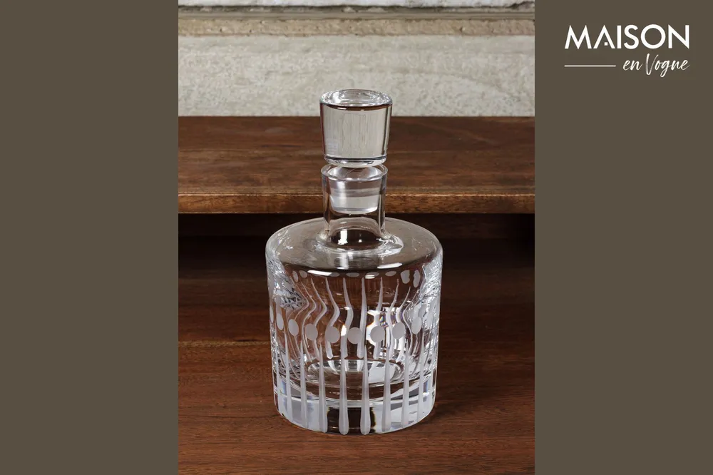 Caraffa vetro trasparente Babel Chehoma - 22cm