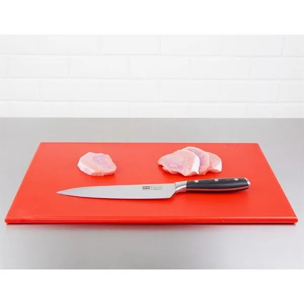 Hygiplas tagliere antibatterico alta densità rosso F155