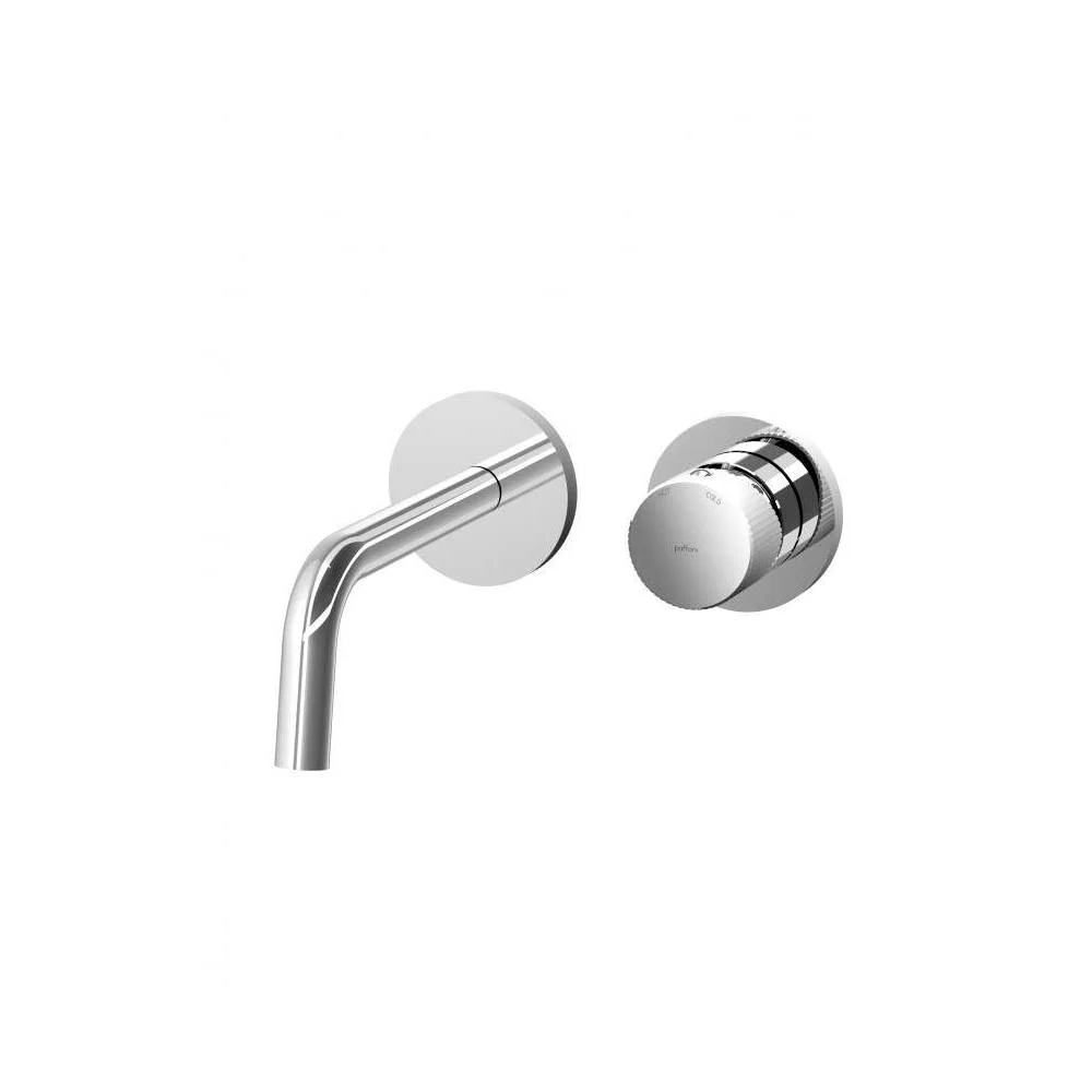 Miscelatore Lavabo modello JO006CR70 Ad Incasso Con Piastra e Bocca 175 Mm Cromo