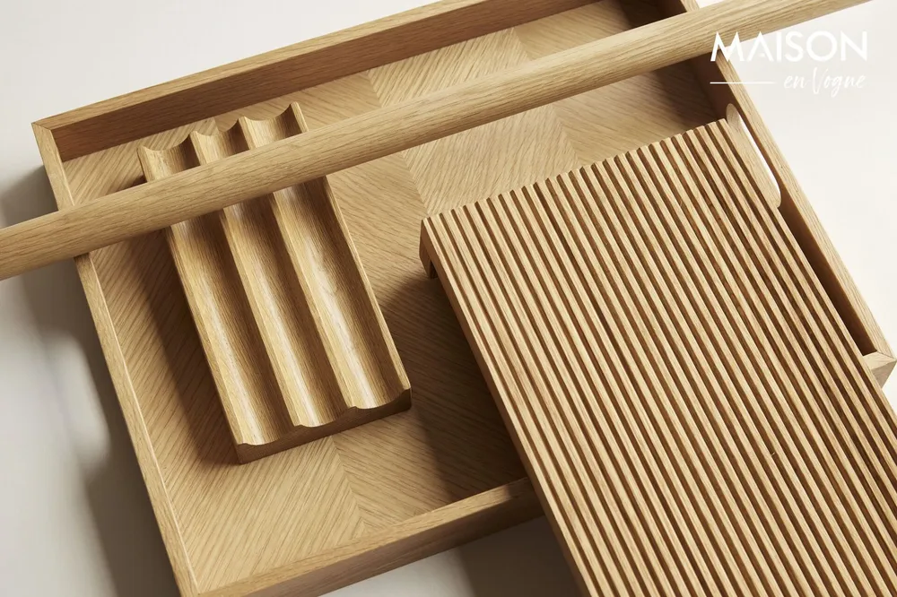 Piano rovere palese Stream Hübsch - 45cm