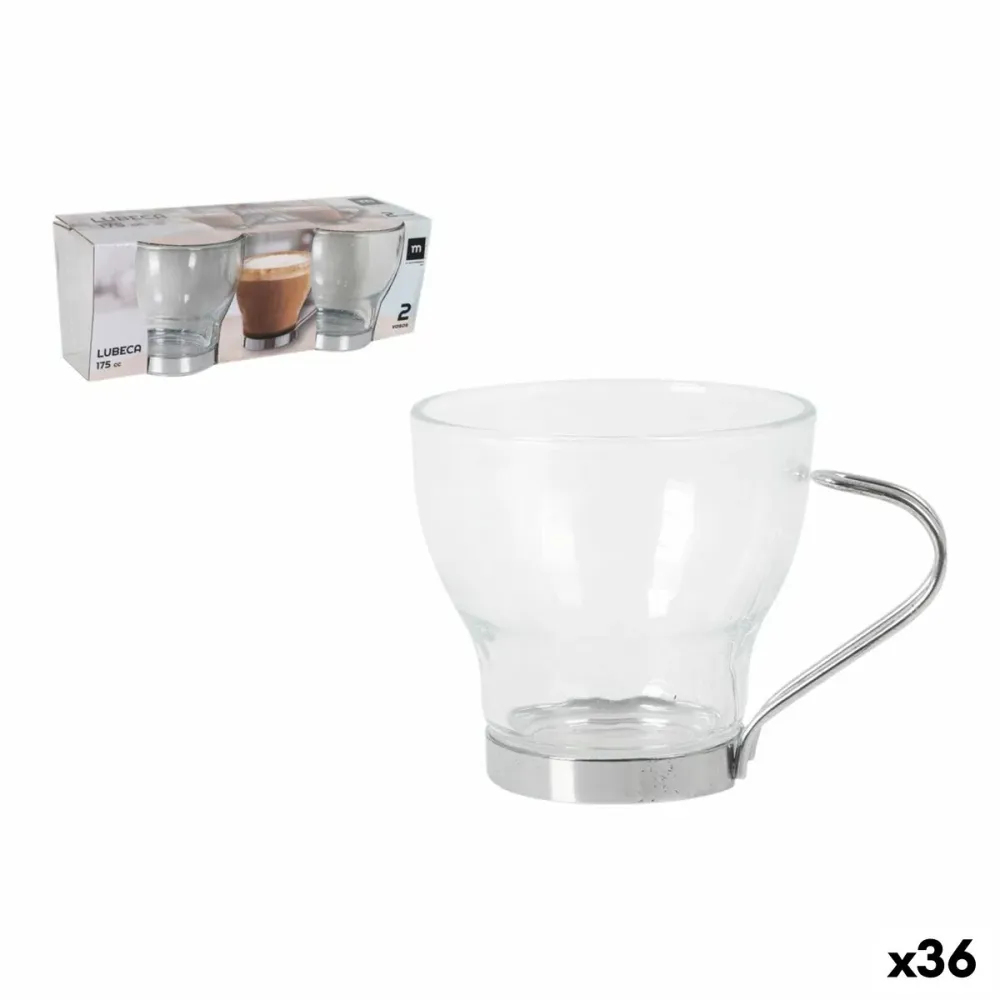Set di Bicchieri Inde Lubeca 175 ml 2 Pezzi (36 Unità)