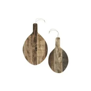Set di 2 taglieri legno distinto Salsiccia Madam Stoltz - 38cm