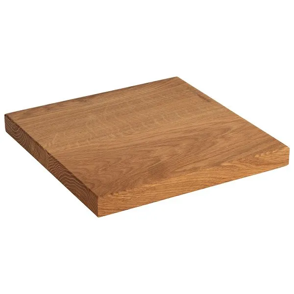 Tagliere per buffet APS 20 x 20 x 2 cm legno di quercia (oliato) -PERFECTO SMALL- 33302