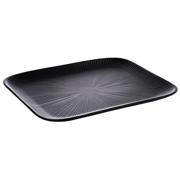 Vassoio APS GN 1/2 -NERO- 325 x 265 cm altezza: 25 cm melamina nero 85068