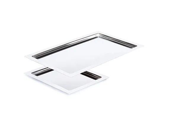 Vassoio APS - vassoio GN 1/2 325 x 265 cm acciaio inossidabile 18/10 11118