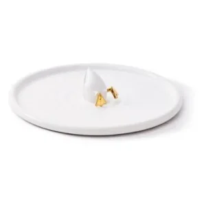 Vassoio gres bianco Diving Duck Pols Potten - 40cm