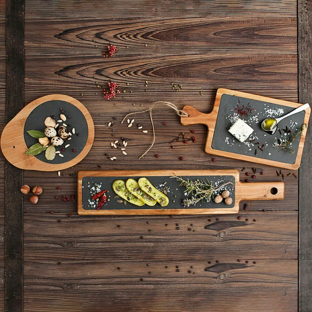 Vassoio per aperitivi La Bouchée Aram 55 x 12 x 2 cm (6 Unità) (Pack 6x)