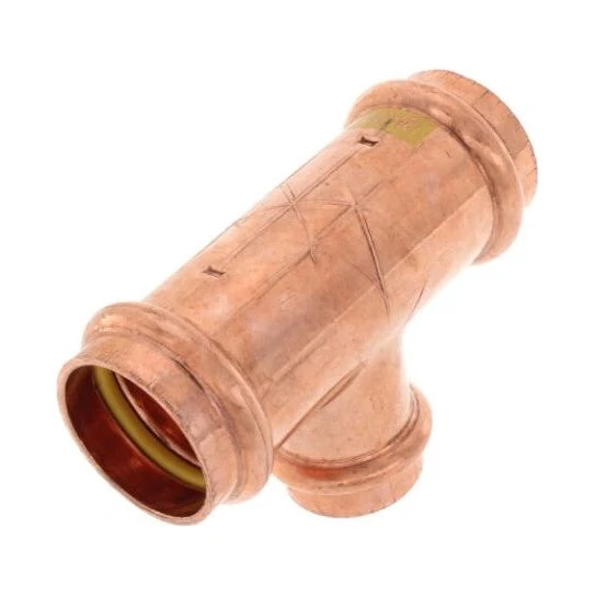 Viega 16273 1" x 3/4" ProPressG Rame lucido Tee (Discontinued)