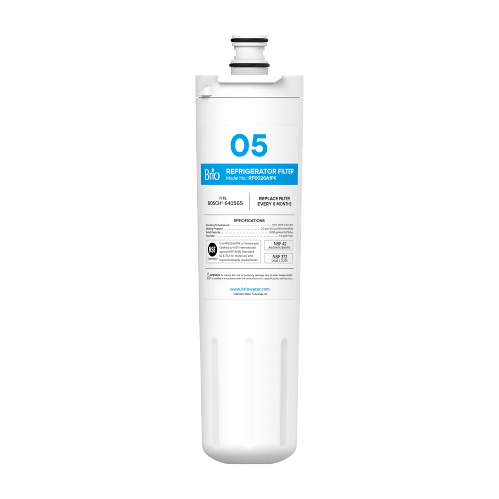 Brio 6026A Refrigerator Filter - BOSCH 640565, AP3961137, 1257074, LNDESIT 640565, AP3961137