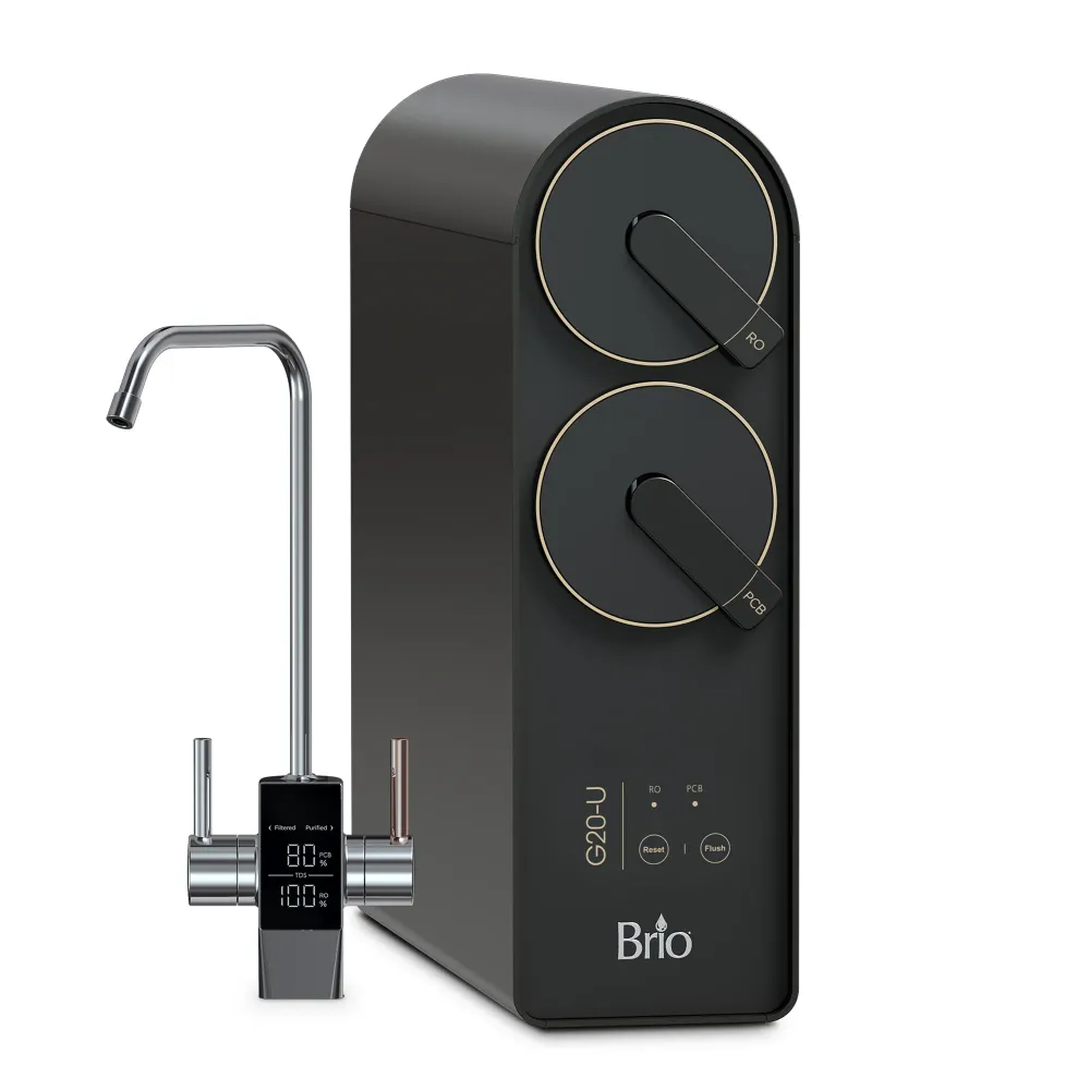 Brio G20-U RO Undersink Filtration System - Nero notte