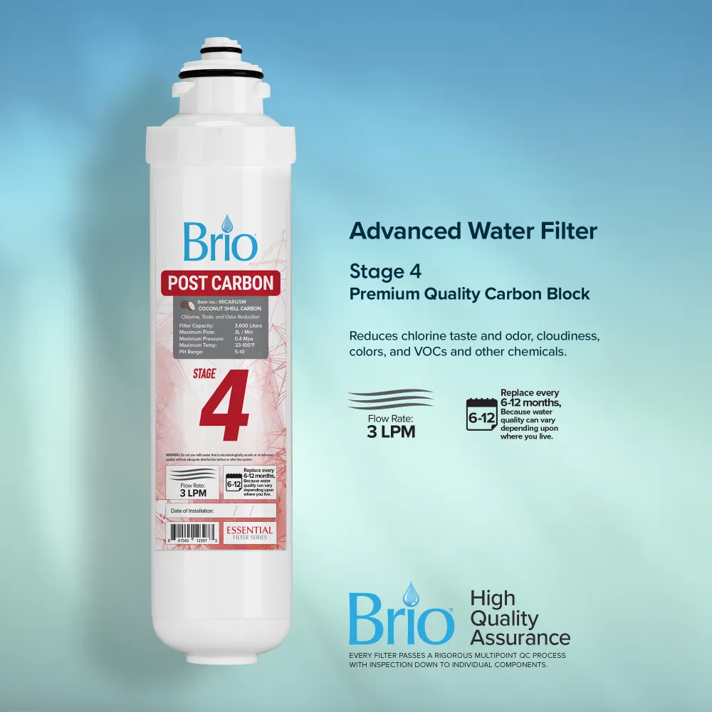 Brio Stage 4 Post-Carbon Filter - CLPOURO420SCV2