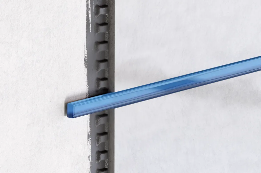 Decorative vetro strip bathroom or kitchen light blue - 1.5 cm 1