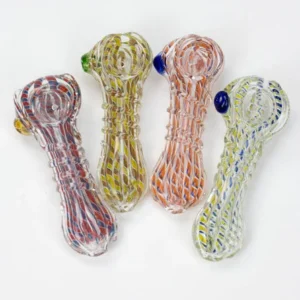 Delicato Glass Hand Pipe - 4.5"
