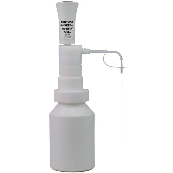 Dispenser Poulten & Graf FORTUNA ADATTABILE OPTIFIX HF 1 - 5ml: 01ml cilindro dosatore PTFE 101 10633