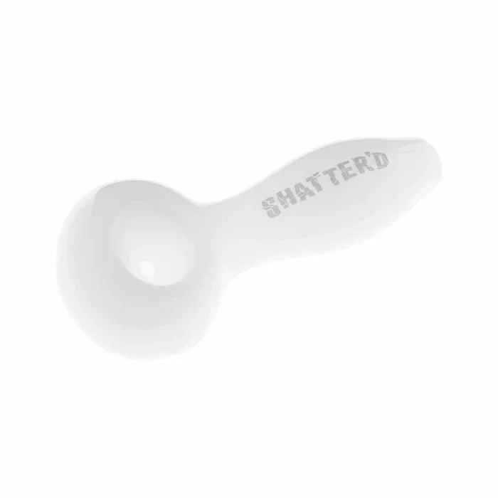Shatter'd Glassworks Vetro Spoon Pipe - 4"