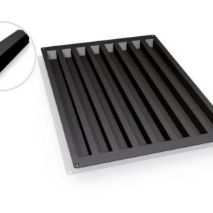 Stampo da forno Schneider scanalatura morbido 40 x 60 cm dimensioni 500 x 30 mm altezza 30 mm 115316