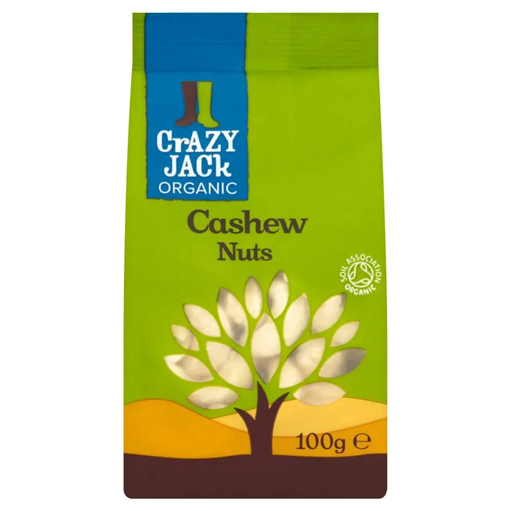 Crazy Jack Anacardi Biologici 100g