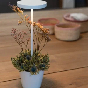 Lampada da Tavolo Senza Fili Poldina Reverso bianco