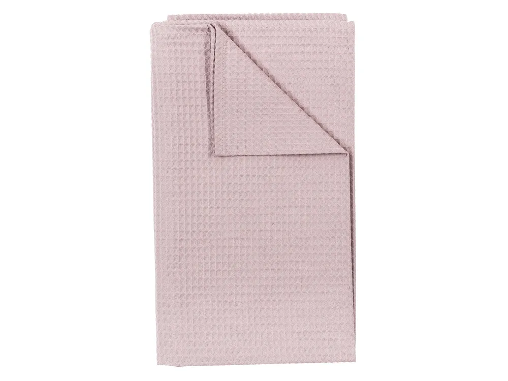 Coperta per bebè waffle piqué rosa