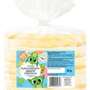 WAFFLE BIOLOGICHE ALL'UOVO NON SALATE E NON STAGIONATE 62 g - BIOMINKI DATA: 12.2025